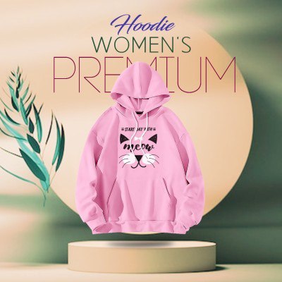 Ladies winter hoodie