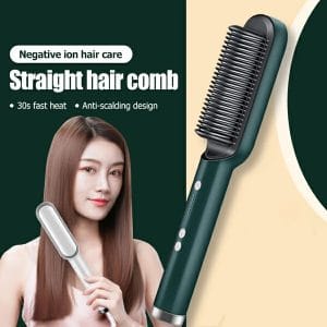FH909 Instant Electric Hair Straightener Comb
